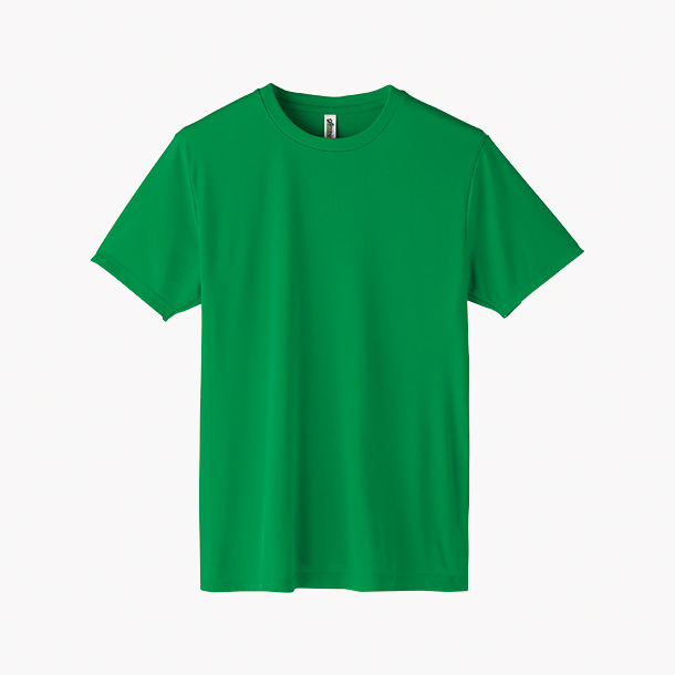 生地が滑らかで伸縮性に優れたスマートシルエットのドライTシャツ