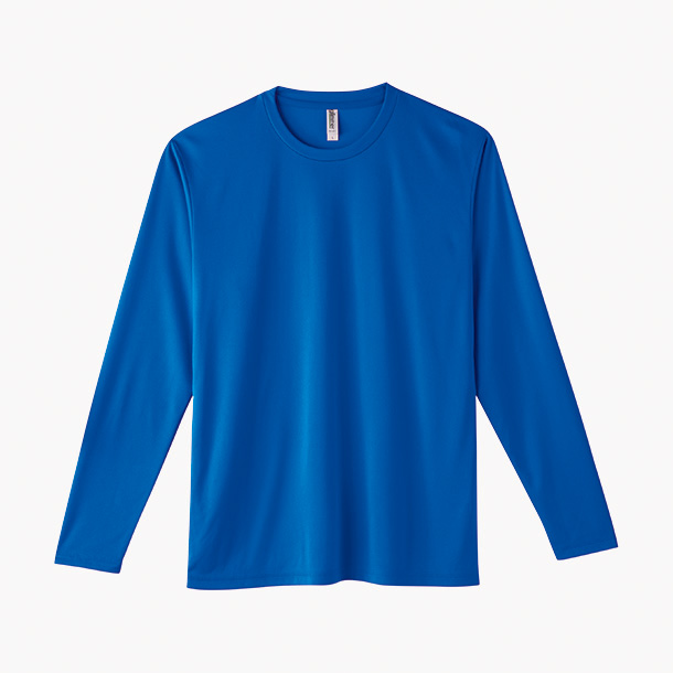 インターロックドライTシャツの長袖バージョン
